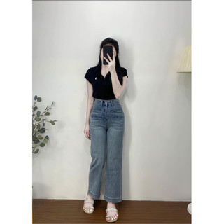 Quần jeans ống suông Cuahangjeans