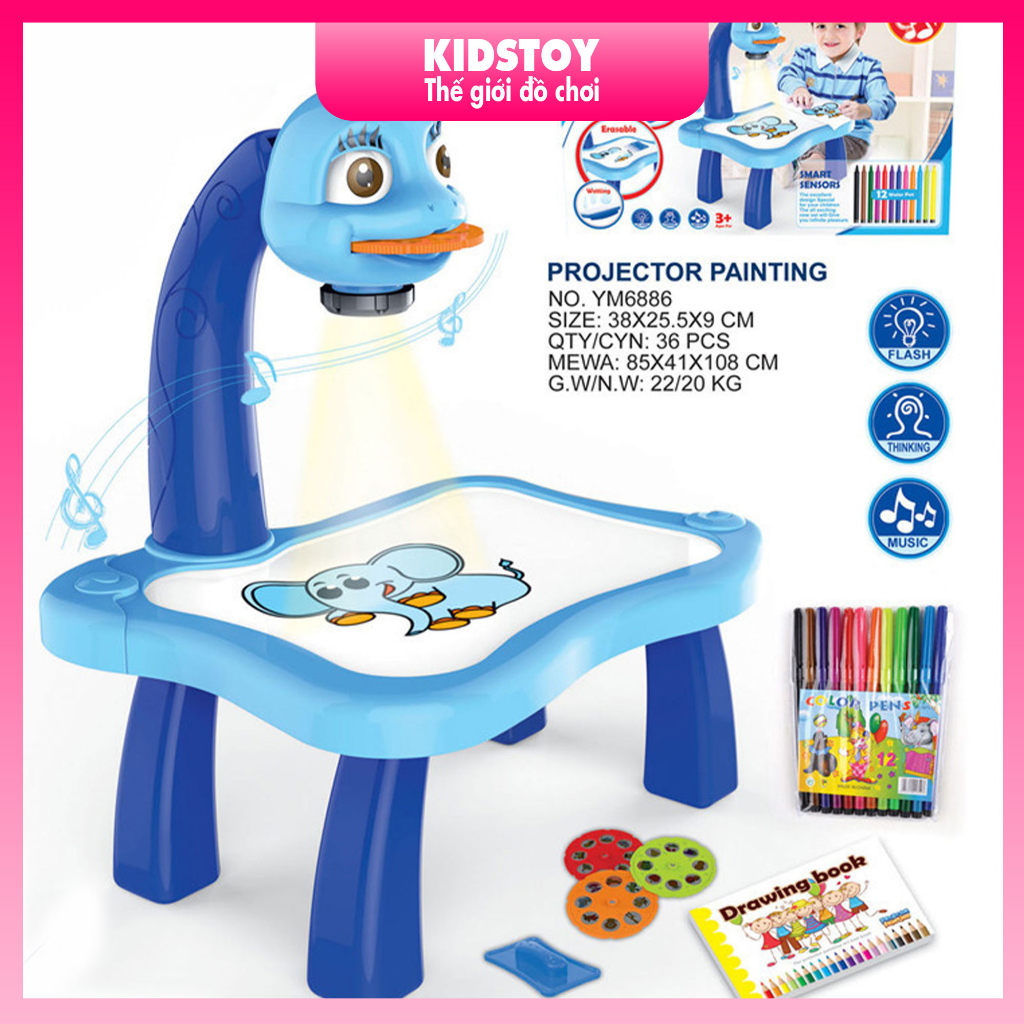 Đồ Chơi Bàn Vẽ Tranh Thông Minh Giúp Bé Phát Triển Tư Duy Nhận Thức Về Màu Sắc