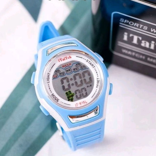 Đồng Hồ Trẻ Em ITAITEK Dây Nhựa Cao Cấp Bền Dẻo