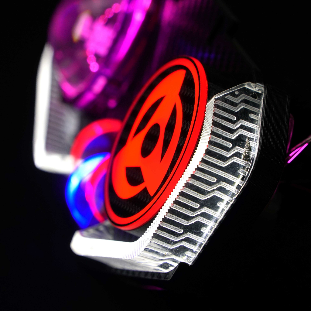 Bộ Led mắt xoay Sharingan gắn bi cầu 2.0 dành cho Exciter 150