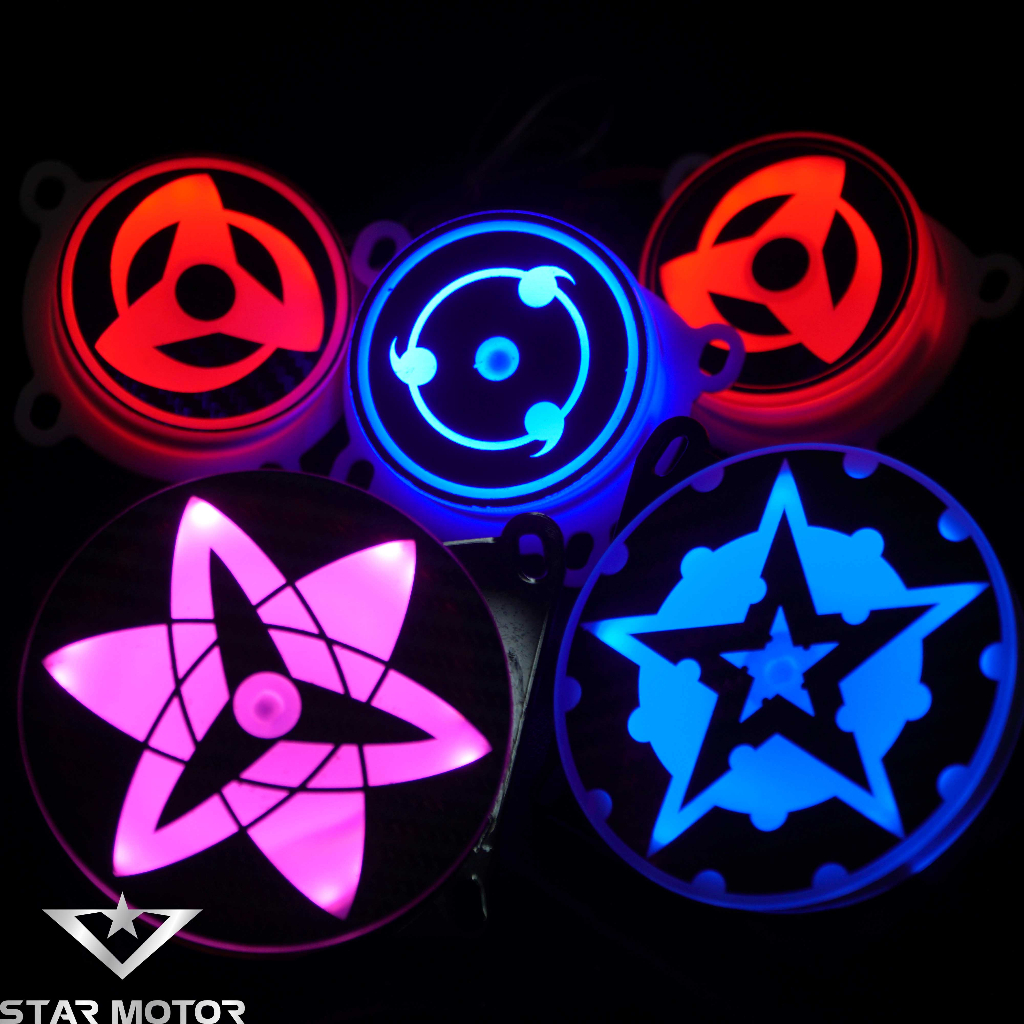 Bộ Led mắt xoay Sharingan gắn bi cầu 2.0 dành cho Exciter 150