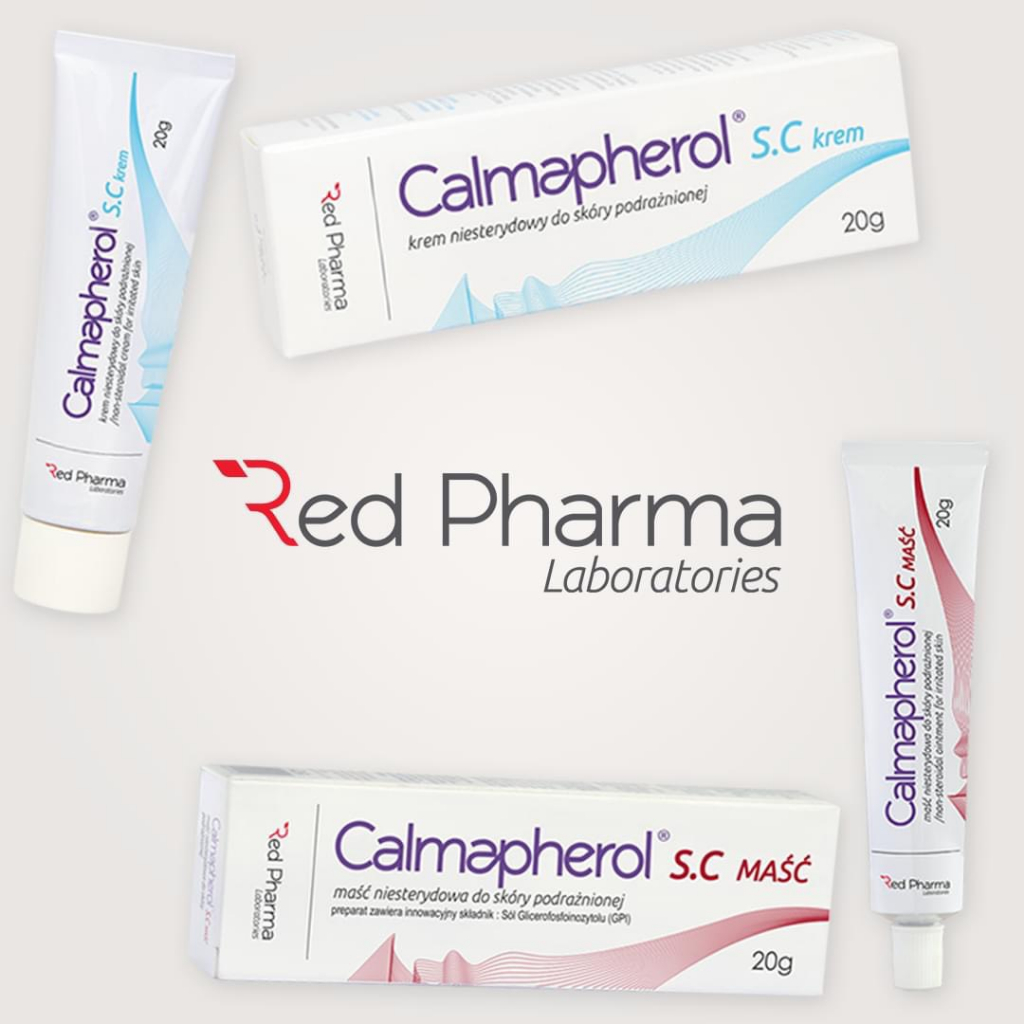 Calmapherol SC 20g Kem bôi da cơ địa, chàm, vảy nến, á sừng Ba Lan
