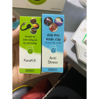 Bộ đôi Anti stress và parakill-dưỡng cá tốt nhất cho cá luôn khỏe