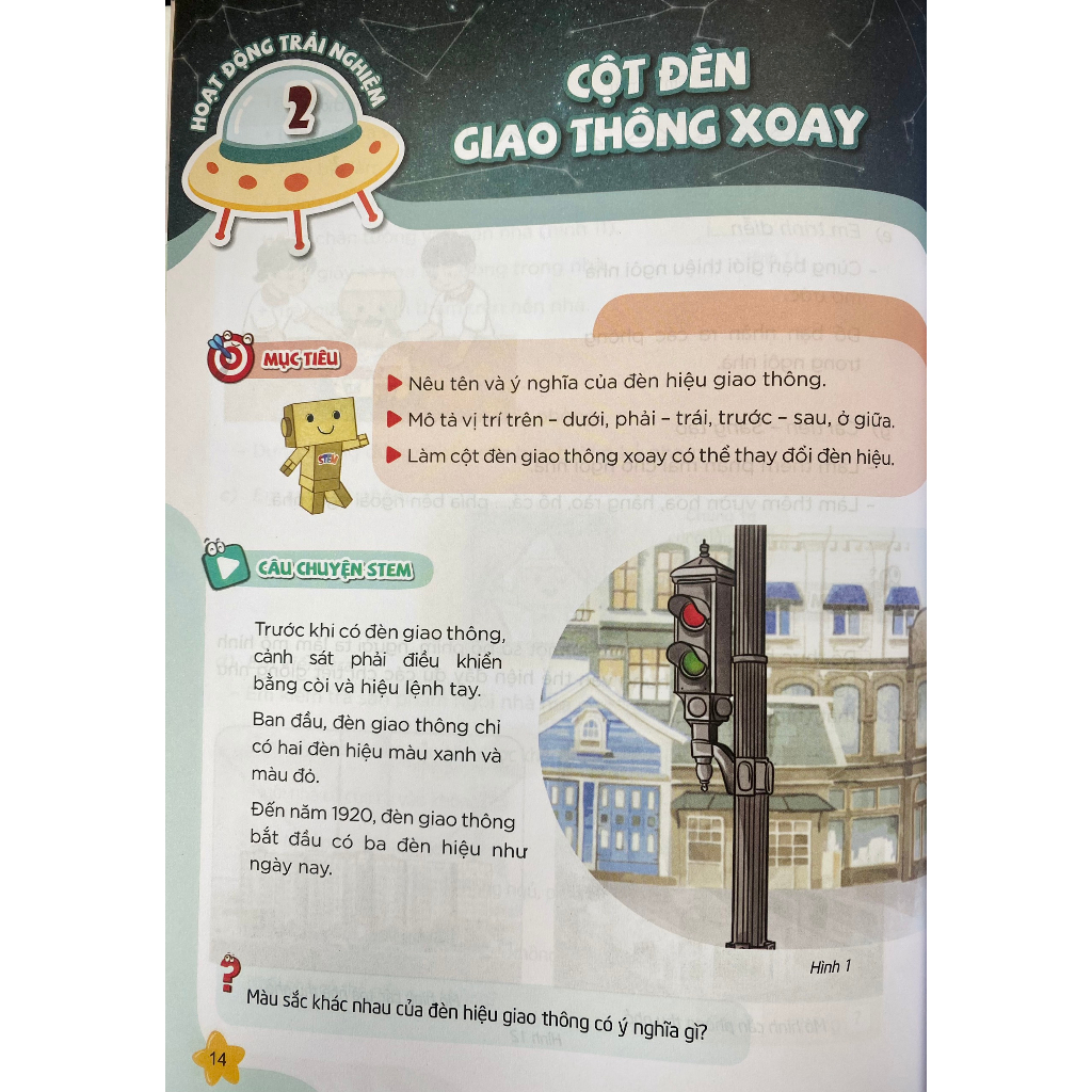 Sách - Giáo dục STEM - Hành trình sáng tạo lớp 1 Sách học sinh