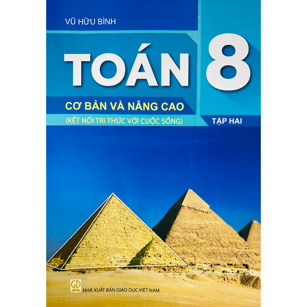 Sách - Toán lớp 8 cơ bản và nâng cao tập 1+2 (HEID)