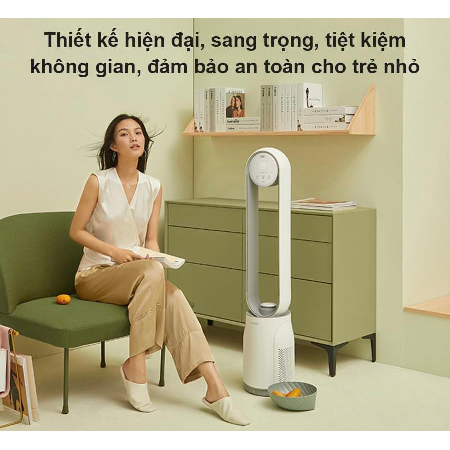Quạt không cánh Xiaomi Keheal A3 – Phiên bản nâng cấp – Quạt điện làm sạch và lưu thông khí Quạt đứng không cánh