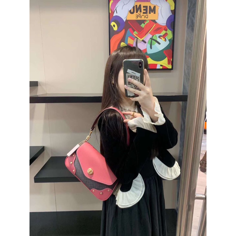 Túi coach millie kẹp nách