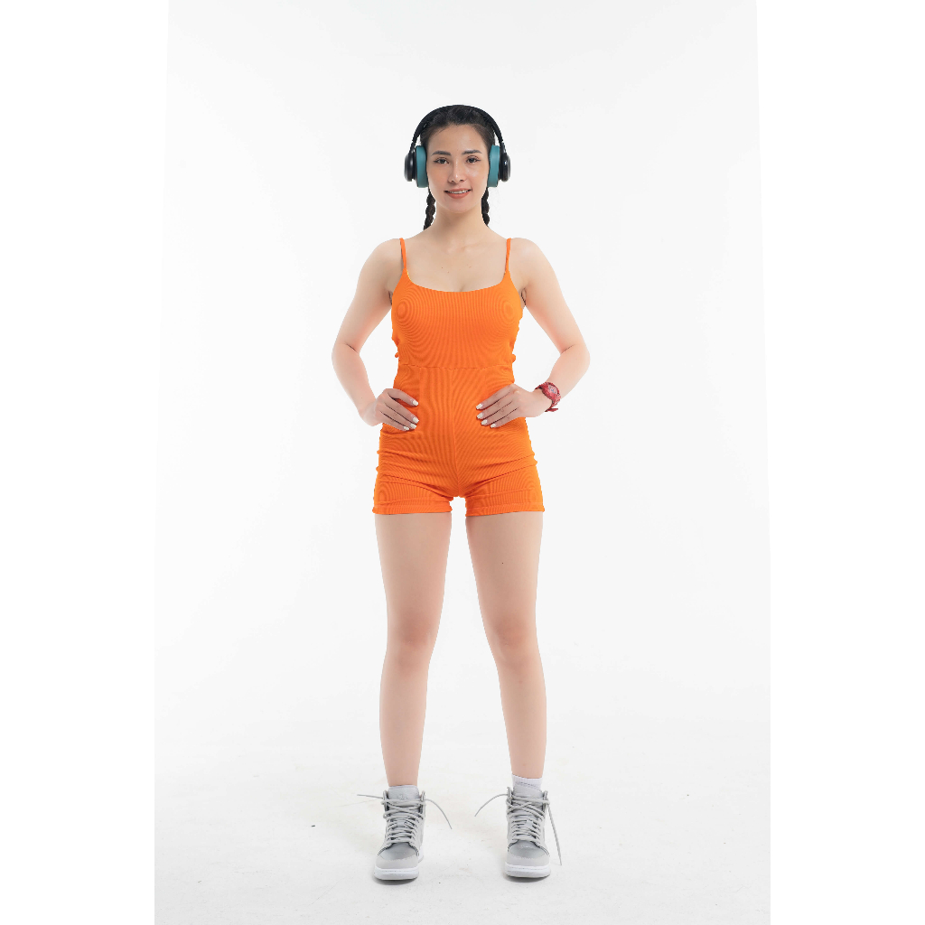 Set đồ tập gym nữ liền thân, bộ jumsuit liền thân đan dây chéo lưng tập gym, yoga, thể thao Golden Girl - Changgyms | BigBuy360 - bigbuy360.vn