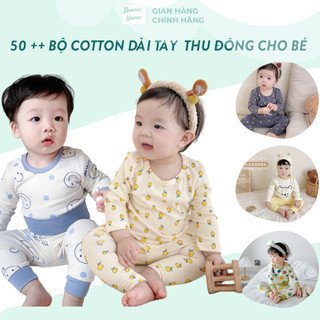 Bộ dài tay thu- đông cotton mềm mịn cho bé trai/ bé gái bn-11