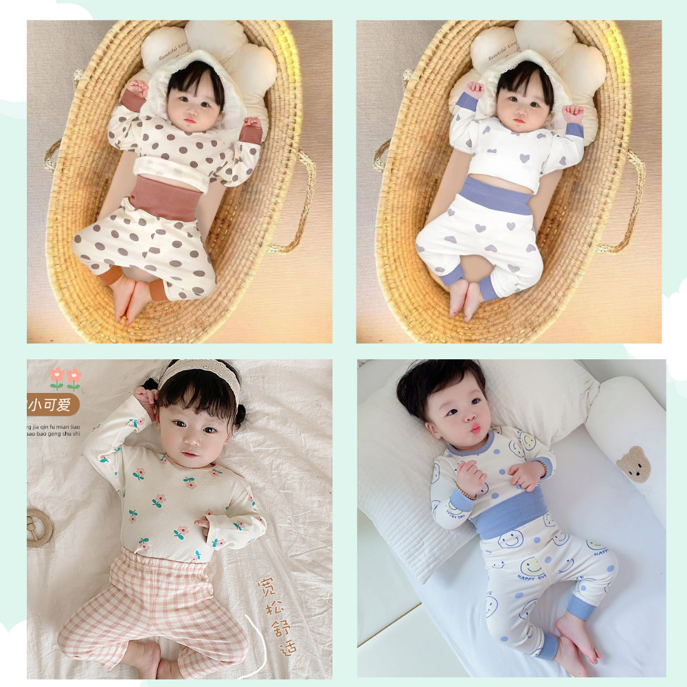Bộ Dài Tay Thu- Đông Cotton Mềm Mịn Cho Bé Trai/ Bé Gái BN-11
