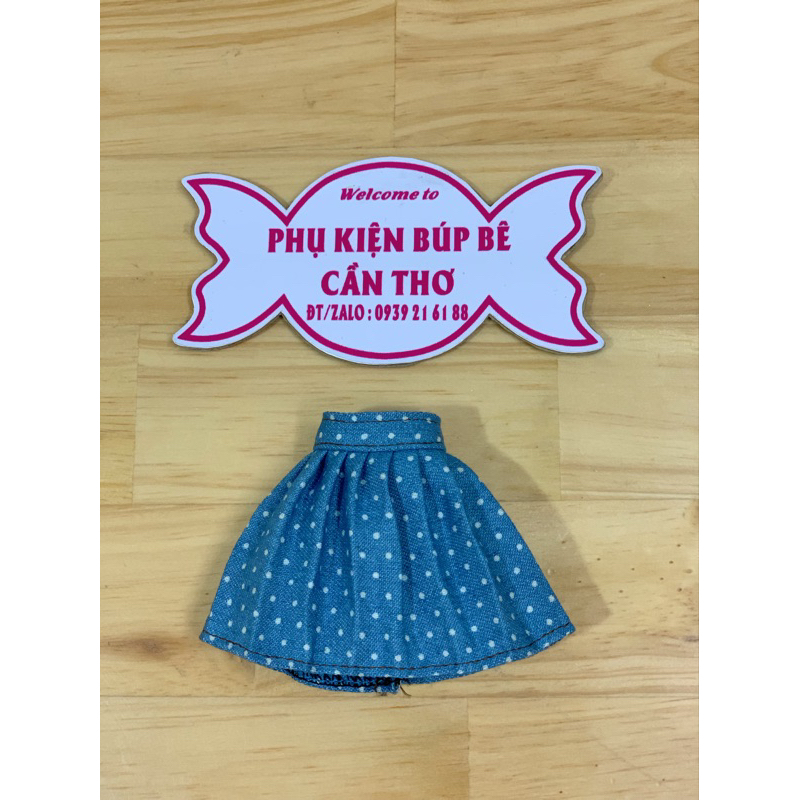 Chân váy cho bup bê Barbie, Xinyi, Licca, Kexin…