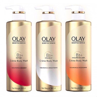 Sữa Tắm Olay B3 Nội Địa Thái Retinol Peptide Vitamin C Dưỡng Ẩm Sáng