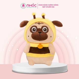 Thú Bông Pug Mặc Áo Lông Mịn Bông Mềm Hàng Cao Cấp - NHÓC