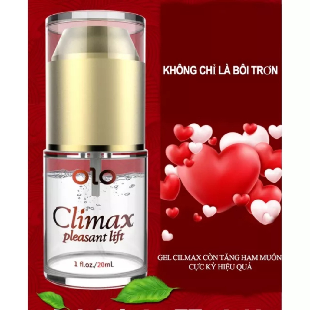 Gel bôi trơn climax tăng khoái cảm nữ - Lọ 20ml