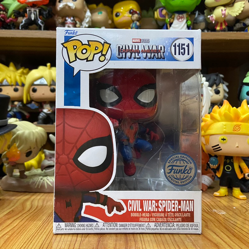Mô hình Funko Marvel - Civil War / Spider Man