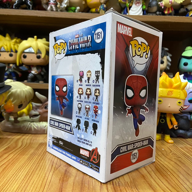 Mô hình Funko Marvel - Civil War / Spider Man