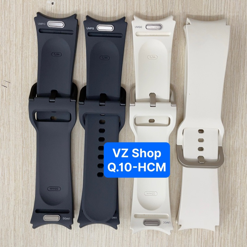 Chính hãng-Dây silicone zin bóc máy size 20mm cho đồng hồ Samsung Galaxy Watch6, Watch5 và Watch4