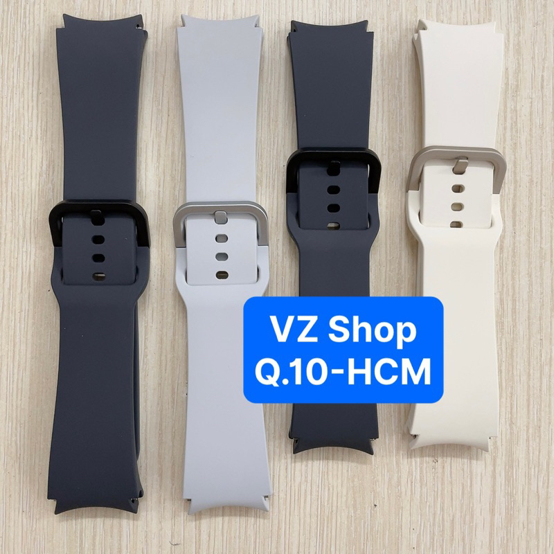 Chính hãng-Dây silicone zin bóc máy size 20mm cho đồng hồ Samsung Galaxy Watch6, Watch5 và Watch4