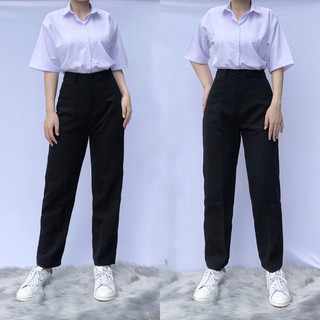 Quần tây nữ chất vải tuyết mưa, quần âu công sở, 3 màu sang trọng, tôn dáng 04