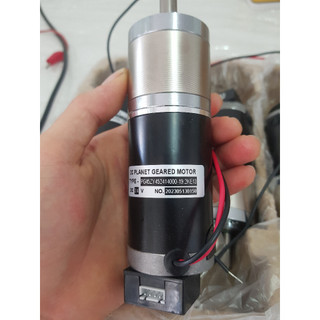 Động cơ robocon dc servo planet 730rpm 24v 90w encoder 13 xung