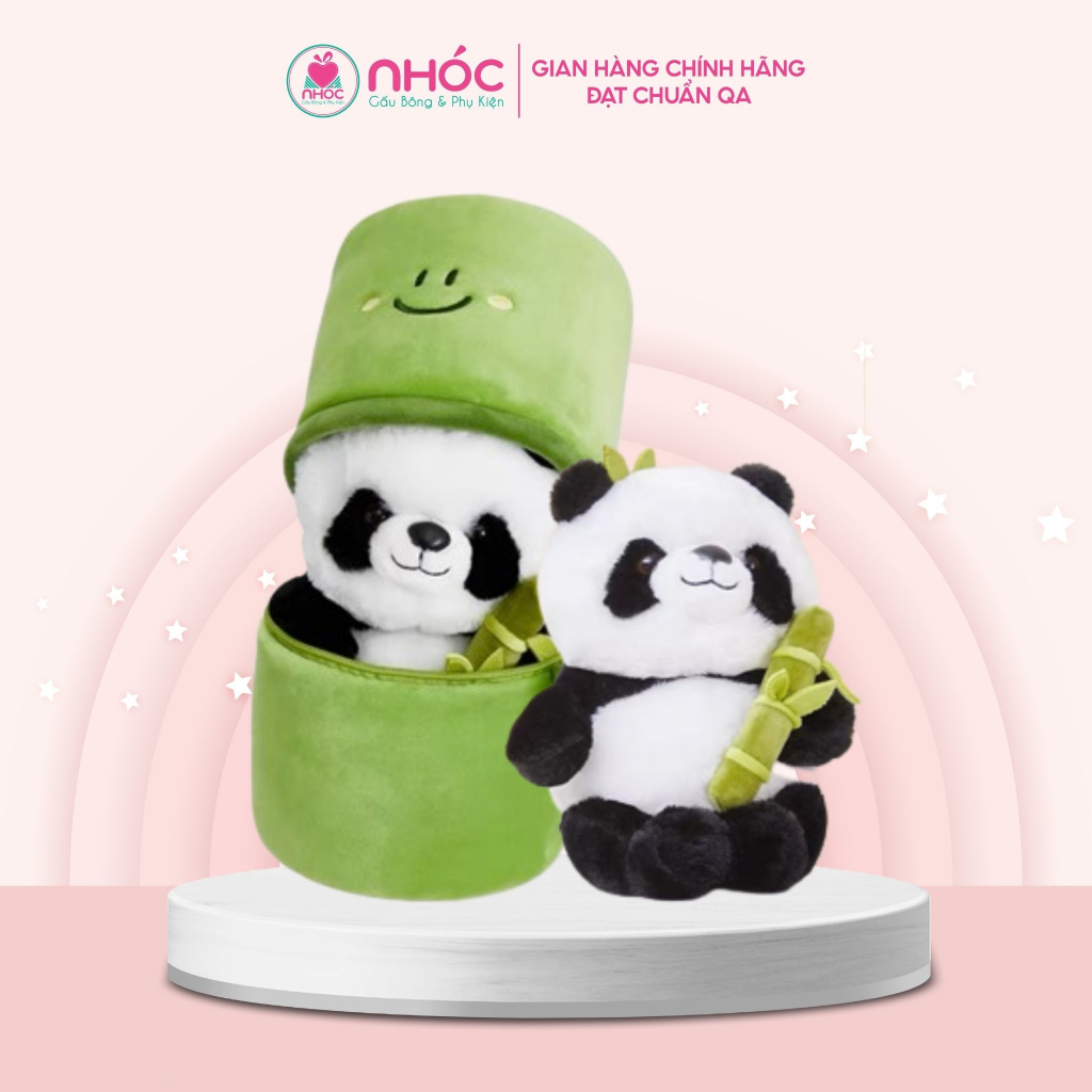 Thú bông gấu Panda Bông Cao Cấp - NHÓC