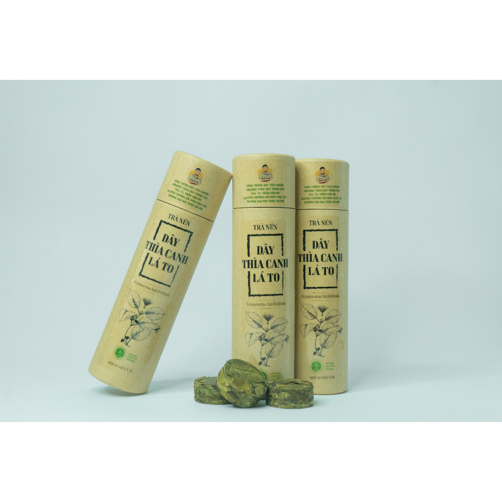 TRÀ VIÊN NÉN DÂY THÌA CANH LÁ TO DK - CHUẨN ORGANIC