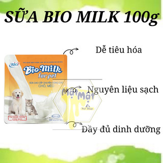 [ BUÔN SỈ] BIO MILK FOR PET- SỮA DINH DƯỠNG CHO CÚN, CHÓ MÈO