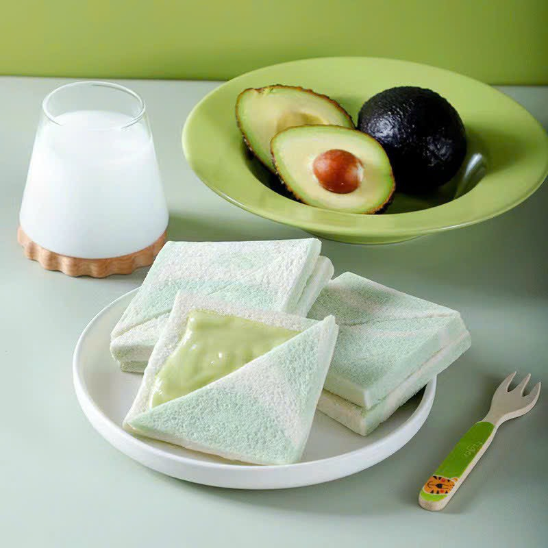 Bánh sandwich khoai môn/ dâu tây/ bơ xanh nhiều kem siêu ngon, hot trend 58g