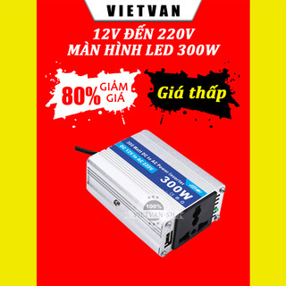 Vietvan bộ kích điện -chuyển nguồn 12v dc sang 220v ac 220w ashang 220w