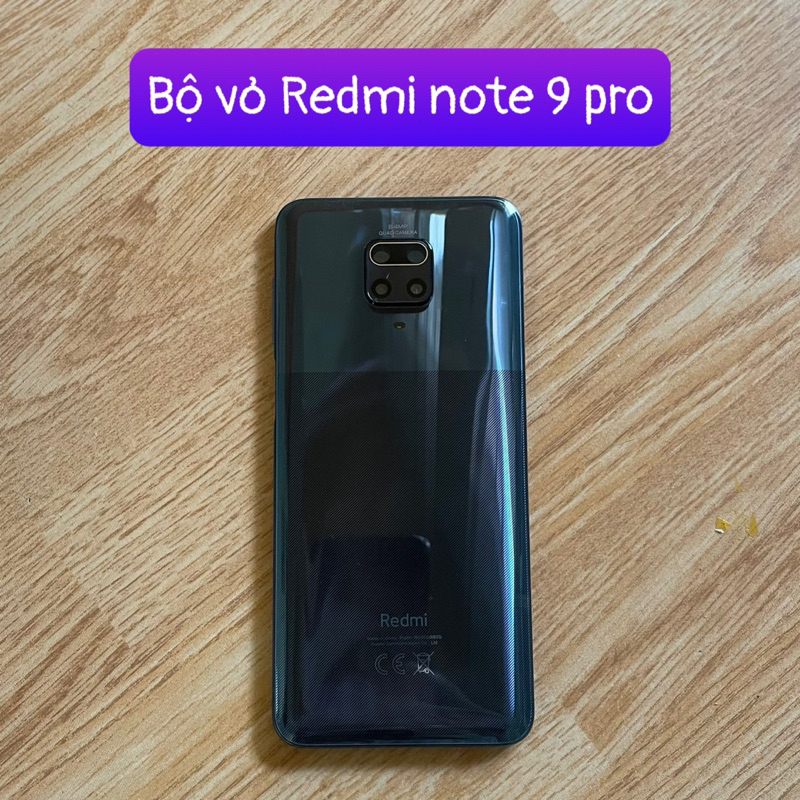 Bộ xương vỏ zin xiaomi Redmi note 9 pro