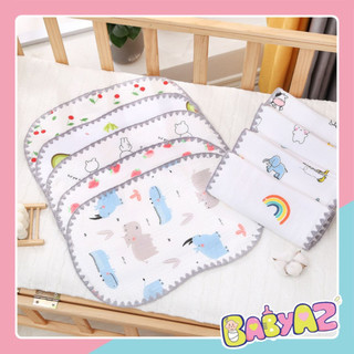Gối xô sơ sinh 10 lớp không nhồi bông chống bẹp đầu, gối muslin mềm mịn cao cấp thấm hút mồ hôi cho bé