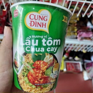Mì ly tôm chua cay cung đình