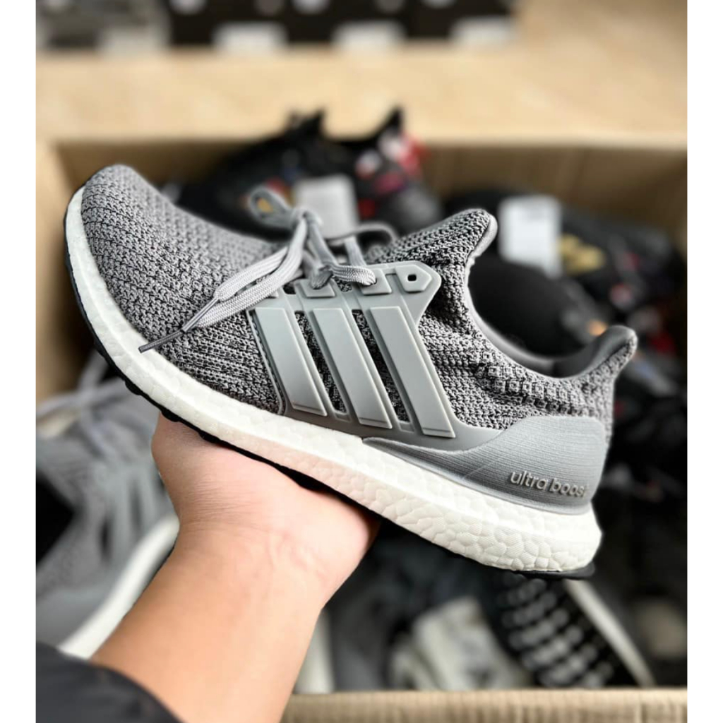 Giày thể thao adid.as ultraboost 4.0 Grey / Coreblack | Giày chạy bộ running adida.s Ultraboost 4.0 cực êm