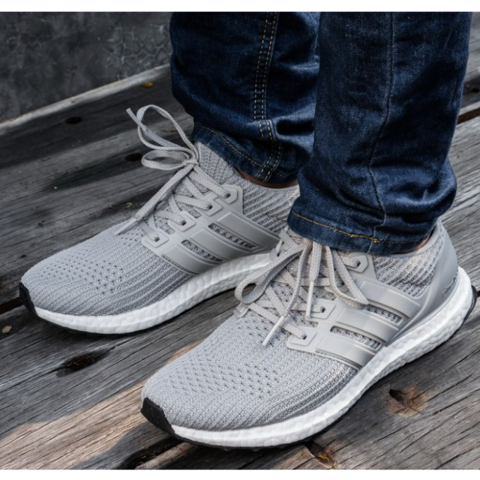 Giày thể thao adid.as ultraboost 4.0 Grey / Coreblack | Giày chạy bộ running adida.s Ultraboost 4.0 cực êm