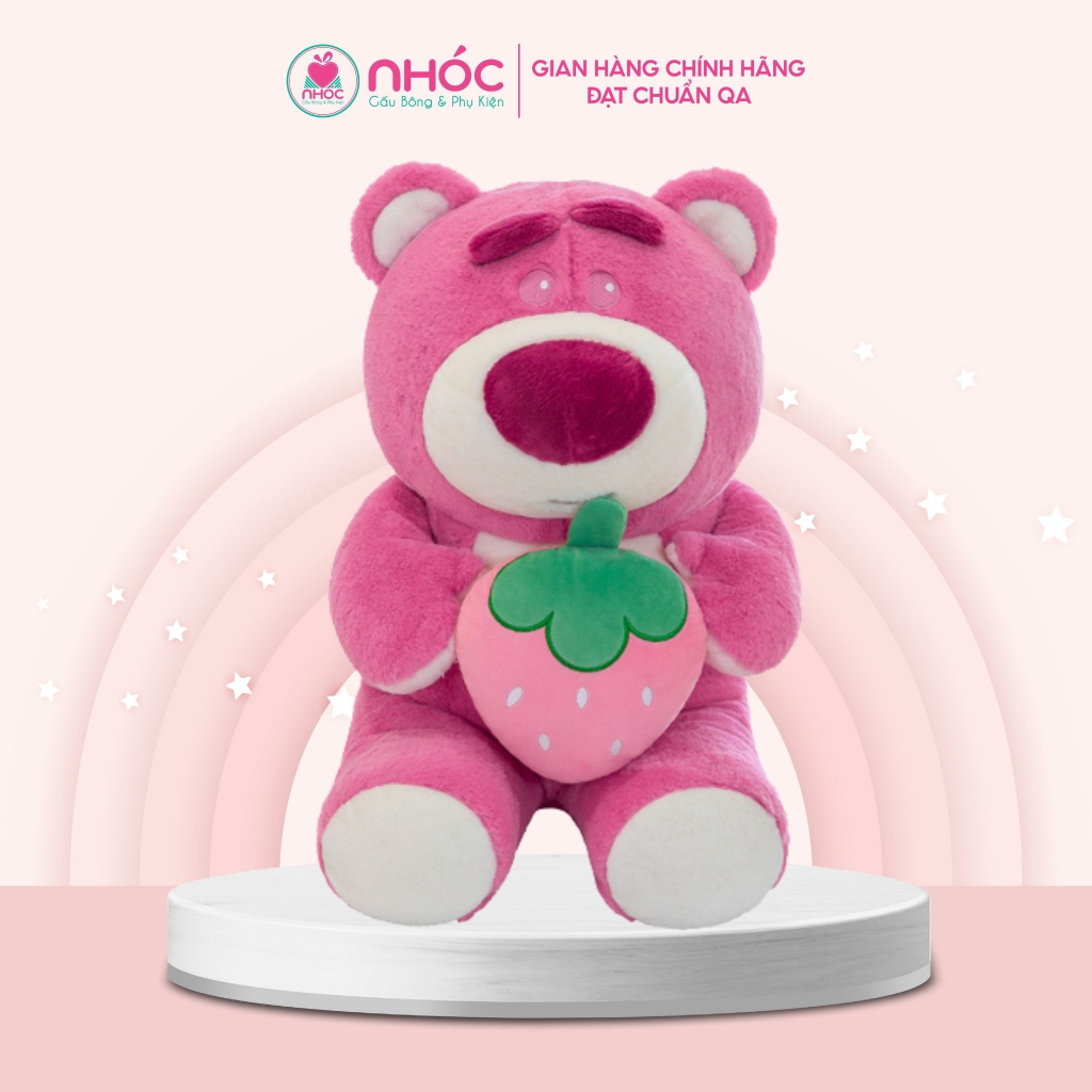 Thú Bông Gấu Dâu Lotso Toy Story Bông Cao Cấp - NHÓC