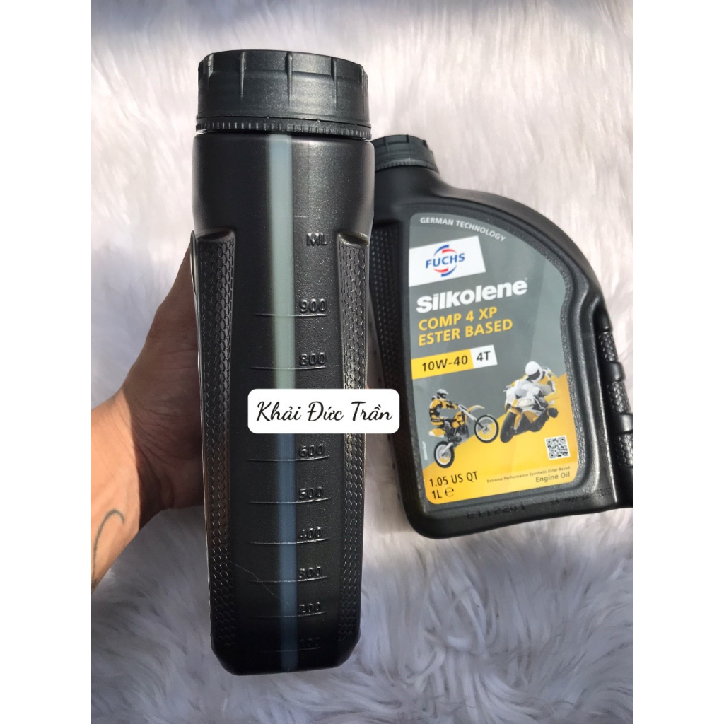 Nhớt Fuchs Silkolene Comp 4 10W40 XP 1L  xe số xe tay côn