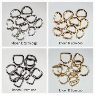 10 cái khoen d 2cm lùn