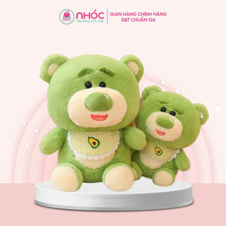  Thú bông Gấu Toy Story đeo yếm lông xù ngồi bông cao cấp - NHÓC