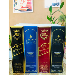 COMBO 4 CHAI LION VÀ WHISKY NHẬP LÀO(4 loại như hình)