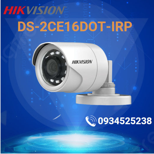 Camera HD-TVI hồng ngoại 2.0 Megapixel HIKVISION DS-2CE16D0T-IRP