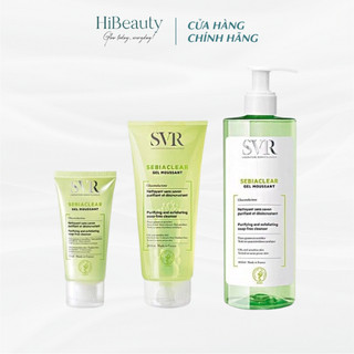 Sữa Rửa Mặt Không Xà Phòng Cho Da Dầu Mụn - SVR Sebiaclear Gel Moussant - 55ml/200ml/400ml