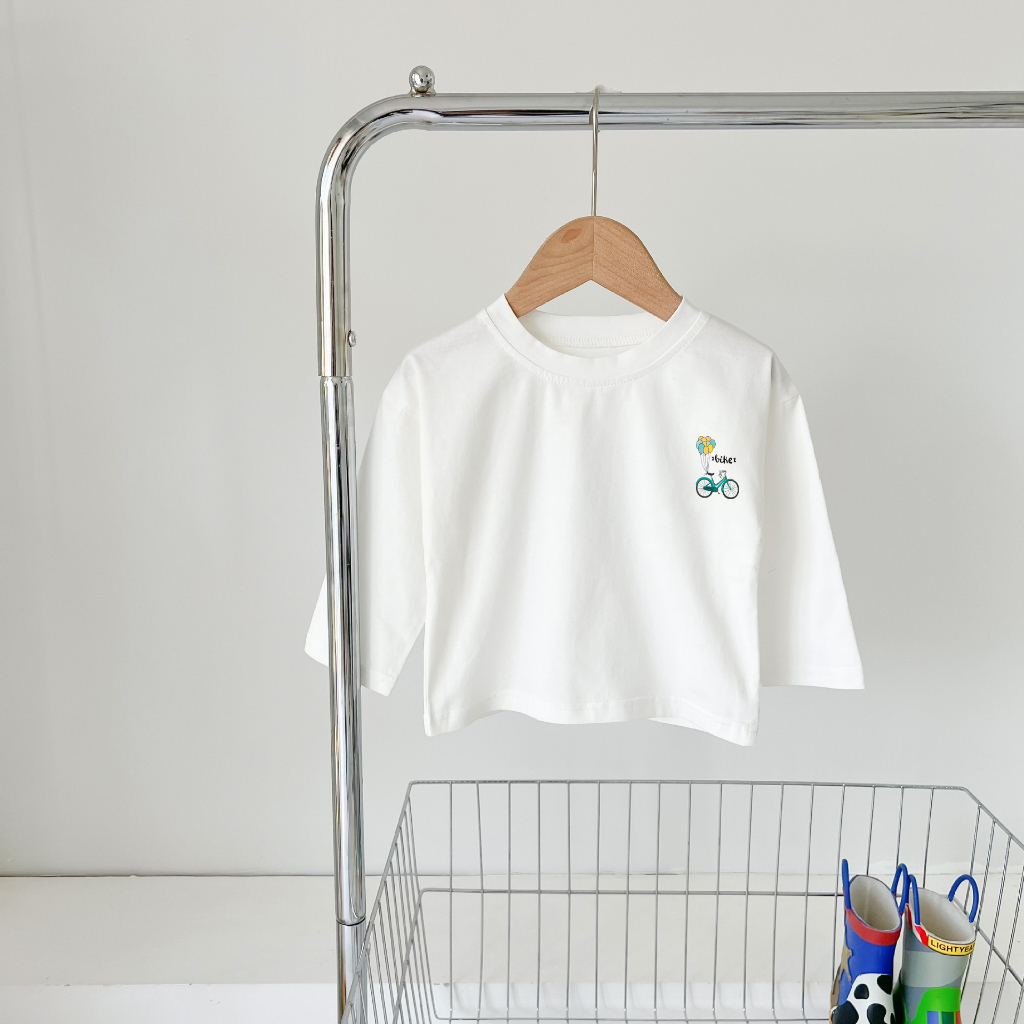 Áo Thun Dài Tay Cho Bé Gái Bé Trai ADT01 BabyBoo Cotton Chọn Lọc, Nhẹ Nhàng, Thấm Hút Mồ Hôi Tốt - PiBo Store