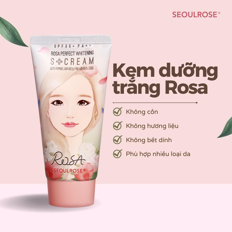 Kem dưỡng 3in1 Seoulrose Rosa cream 15g