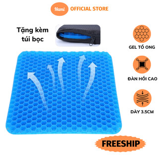 Đệm Ngồi Nami Dạng Gel Lót Ghế Thoáng Khí Thế Hệ Mới