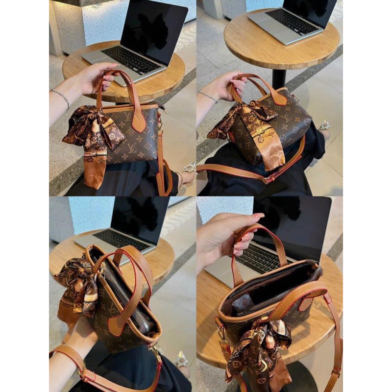 Túi lv tặng kèm khăn quấn