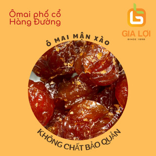 Ômai mận xào gừng Ô mai Phố Cổ Hàng Đường ô mai xí muội hiệu Gia Lợi hũ 300g