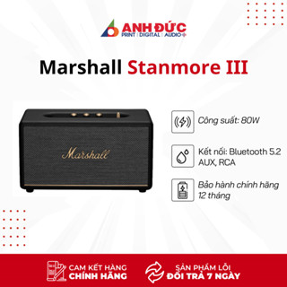 Loa Bluetooth Marshall Stanmore III (3) - Hàng Chính Hãng ASH