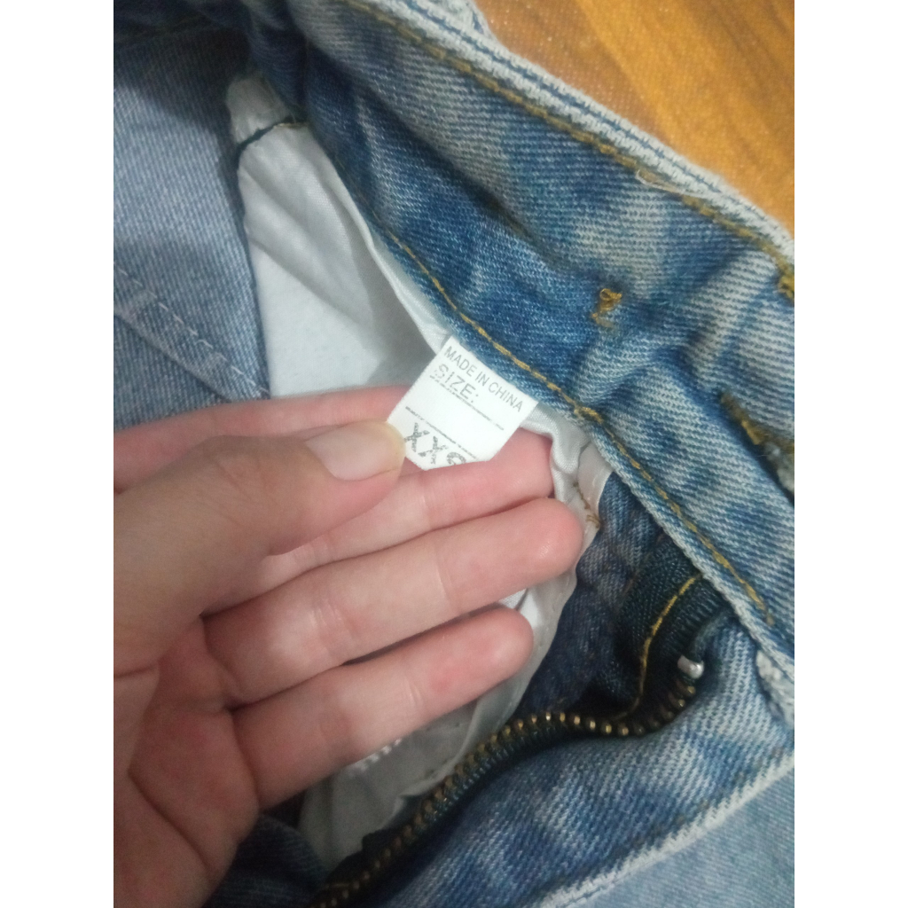 Pass chân váy jean size xxs