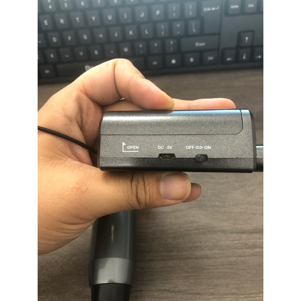 Micro Không Dây Karaoke Max 19, Model 2023, Màn Hình LED, Chống Hú Tốt, Hát Nhẹ, Sóng Mạnh, Âm Thanh Cực Hay