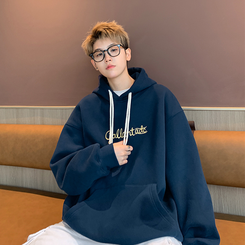 Áo hoodie nam form rộng có mũ 2 lớp, áo nỉ nam có mũ kèm 2 dây thời trang trẻ trung mặc đi chơi đi học mùa đông 2023